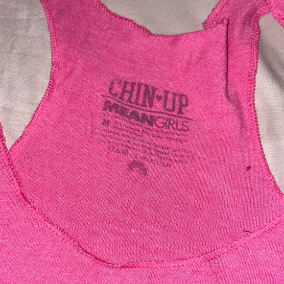 Shin-Up Pink Graphic Racerback Tank Top - Picture 3 of 3